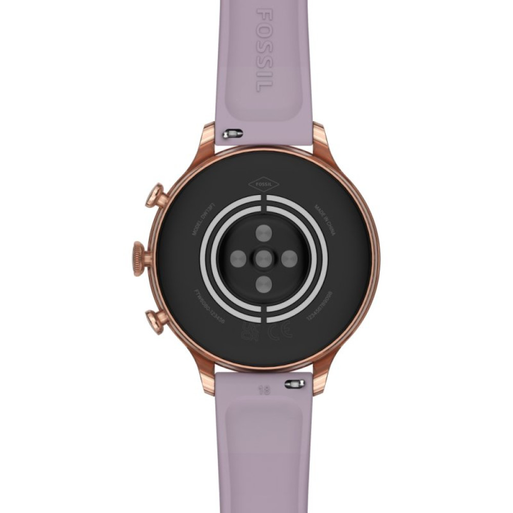 Смарт-годинник Fossil Gen 6 Purple Silicone (FTW6080)