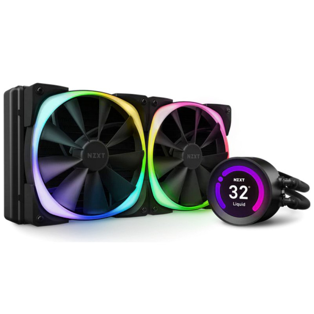 Система водного охлаждения NZXT Kraken Z63 with RGB fans (RL-KRZ63-R1)