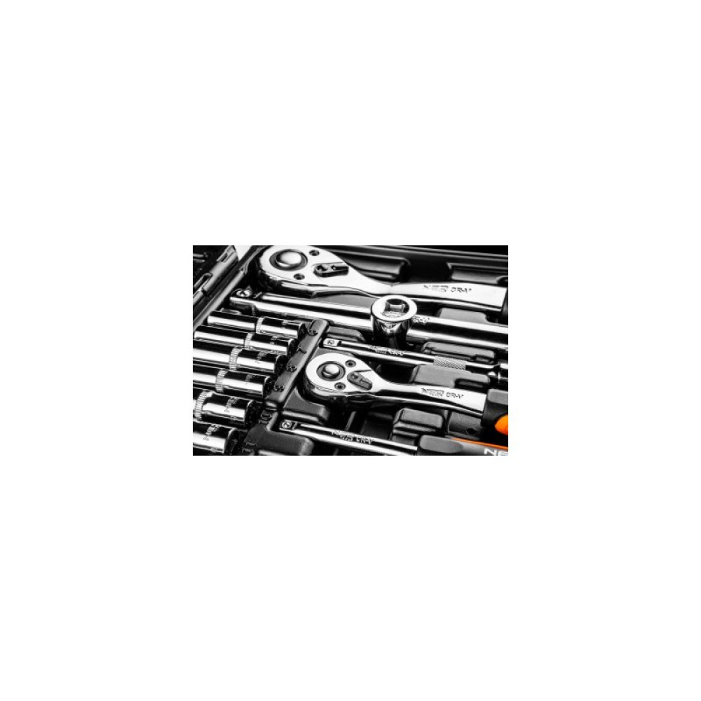 Набір інструментів Neo Tools 1/4, 1/2 CrV, 111 шт. (08-910)