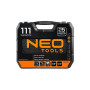 Набір інструментів Neo Tools 1/4, 1/2 CrV, 111 шт. (08-910)