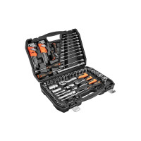 Набор инструментов Neo Tools 1/2", 1/4", 138 шт. (10-208)