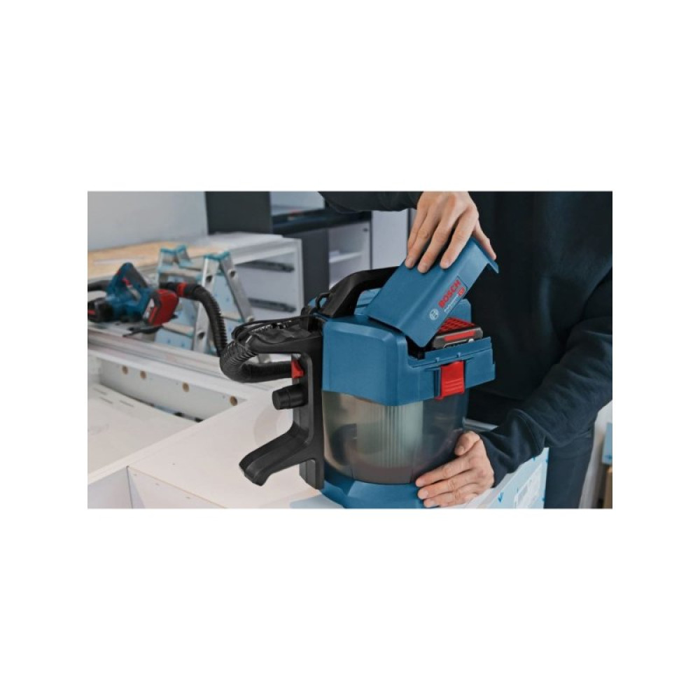 Пылесос строительный Bosch GAS 18V-10 L (без АКБ та ЗП) (0.601.9C6.302)