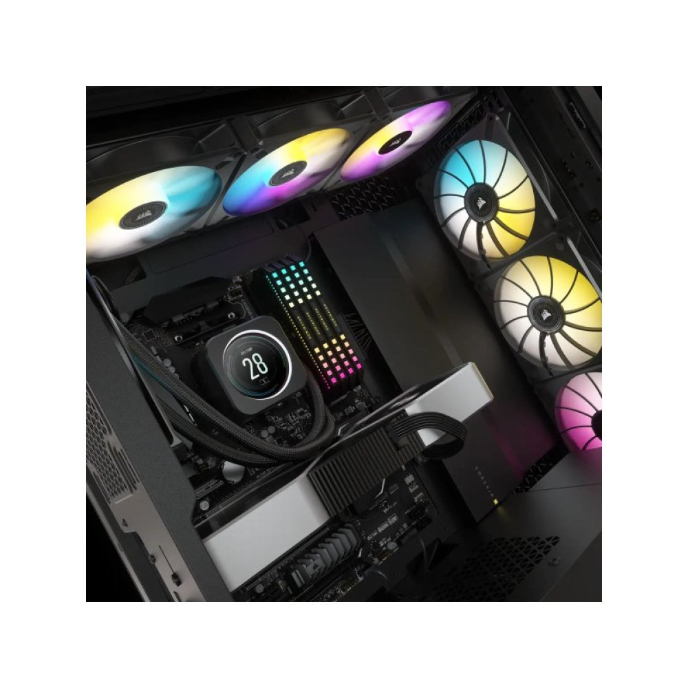 Система водяного охолодження Corsair iCUE H170i Elite LCD Display (CW-9060063-WW)