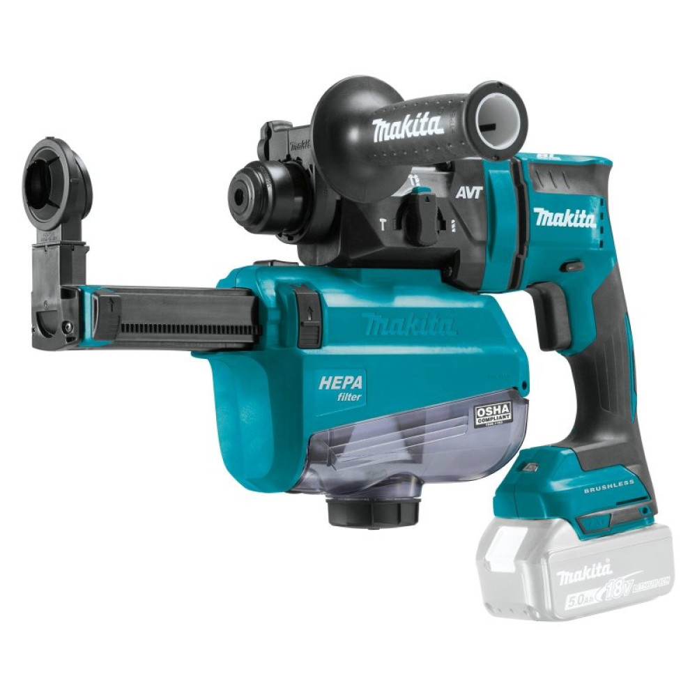 Перфоратор Makita DHR182ZWJ SDS-PLUS LXT, DX05, Makpac (DHR182ZWJ)