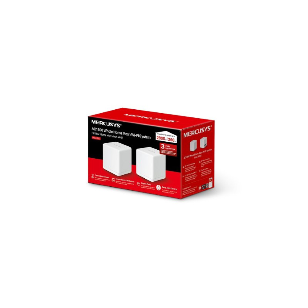 Маршрутизатор Mercusys HALO-H30G-2-PACK