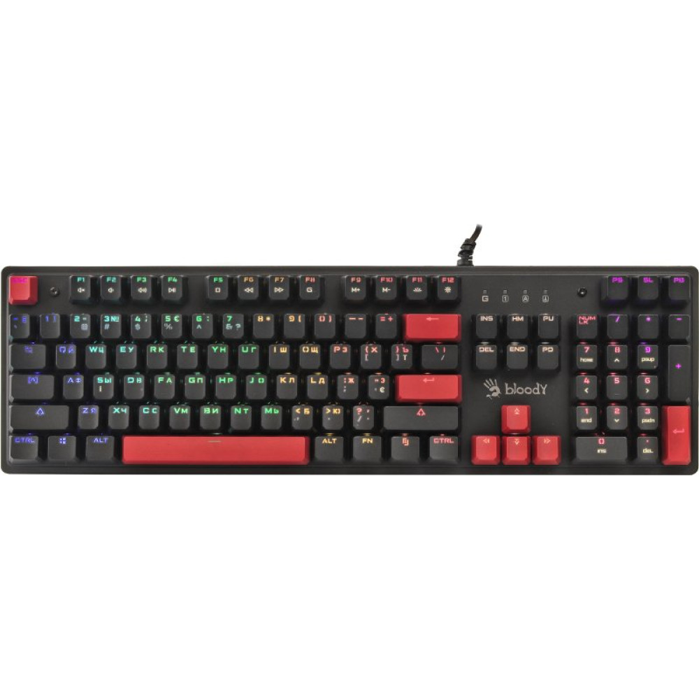 Клавіатура A4Tech Bloody S510N BLMS USB Fire Black (Bloody S510N Fire Black)