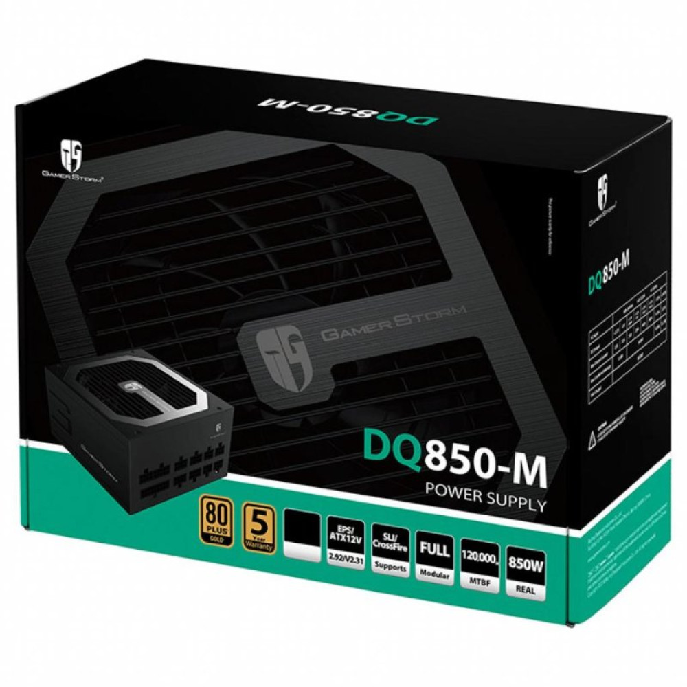 Блок живлення Deepcool 850W (DQ850-M)