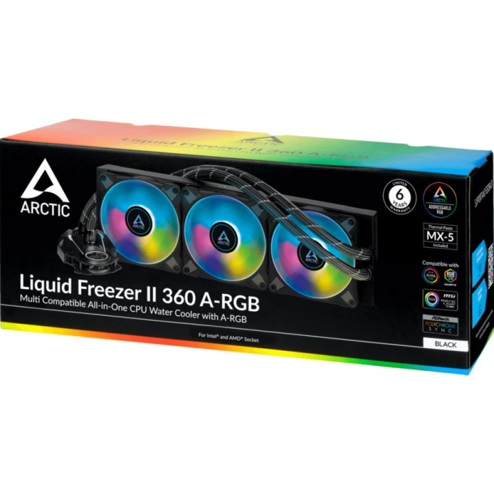 Система водного охлаждения Arctic Liquid Freezer II 360 RGB (ACFRE00101A)