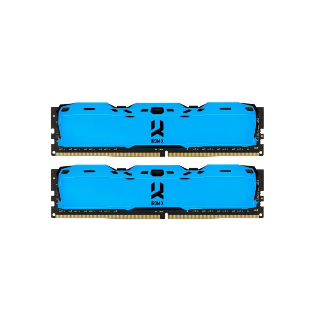 Модуль пам'яті для комп'ютера DDR4 16GB (2x8GB) 3200 MHz IRDM Blue Goodram (IR-XB3200D464L16SA/16GDC)