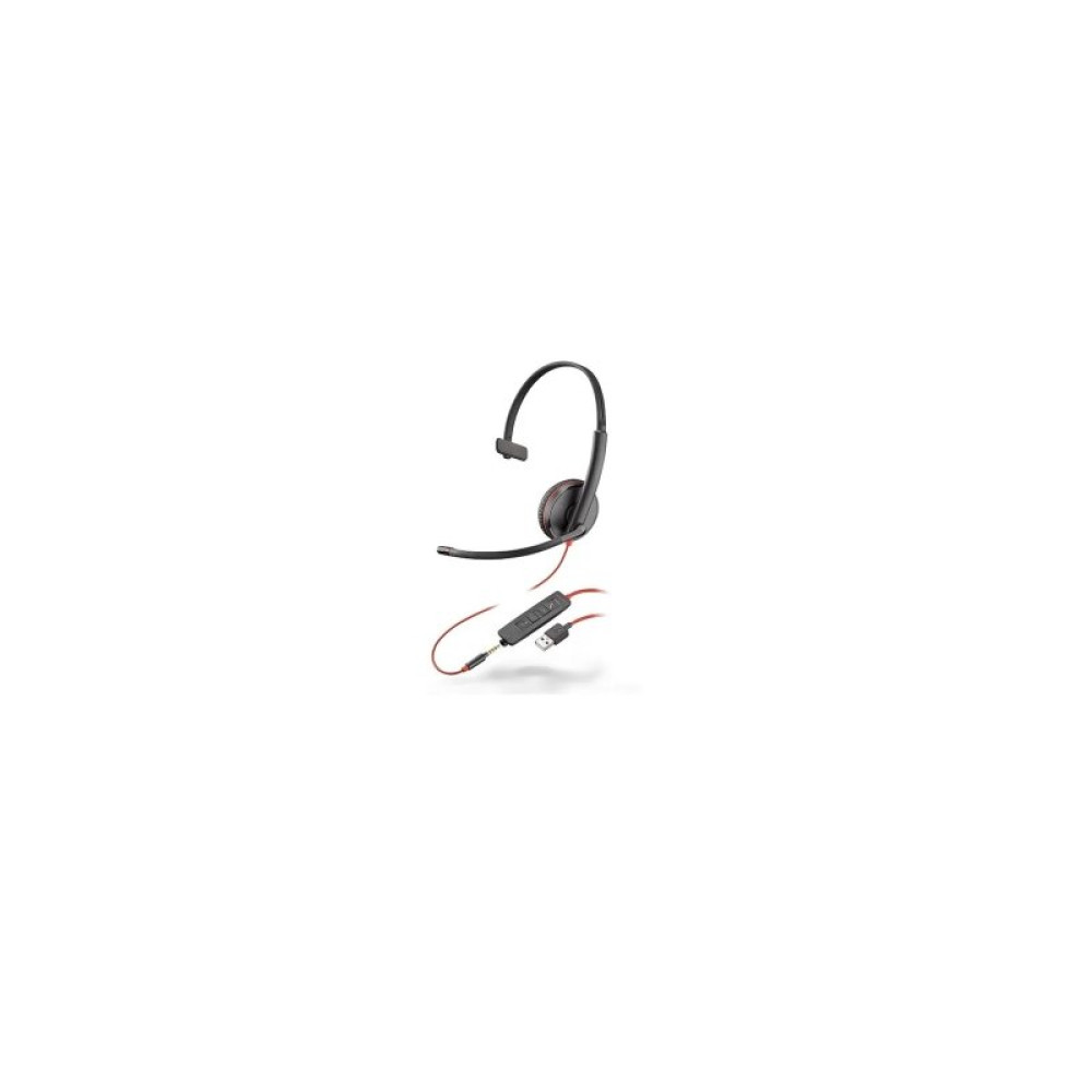 Наушники Plantronics Blackwire C3215 USB-A (mono) (209746-201)