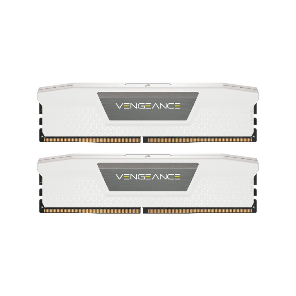 Модуль памяти для компьютера DDR5 32GB (2x16GB) 5200 MHzVengeance White Corsair (CMK32GX5M2B5200C40W)