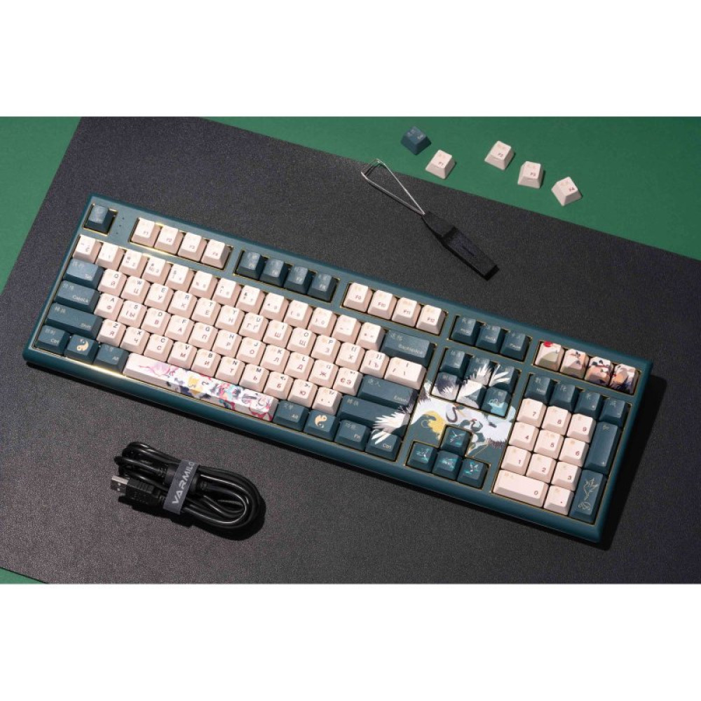 Клавиатура Varmilo VBS108 Crane Cherry Mx Blue (A03A037A1A0A17A031)