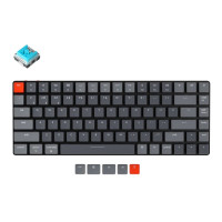 Клавіатура Keychron K3 84 Key Gateron Blue RGB Wireless UA Black (K3B2_KEYCHRON)