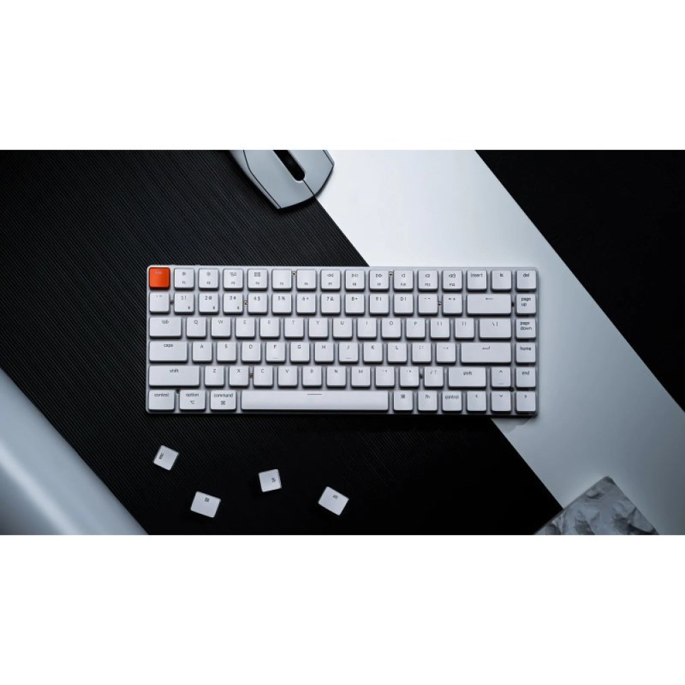 Клавіатура Keychron K3 84 Key Gateron Blue Wireless UA White (K3K2_KEYCHRON)