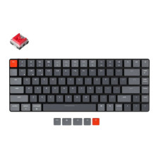 Клавіатура Keychron K3 84 Key Gateron Red RGB Wireless UA Black (K3B1_KEYCHRON)