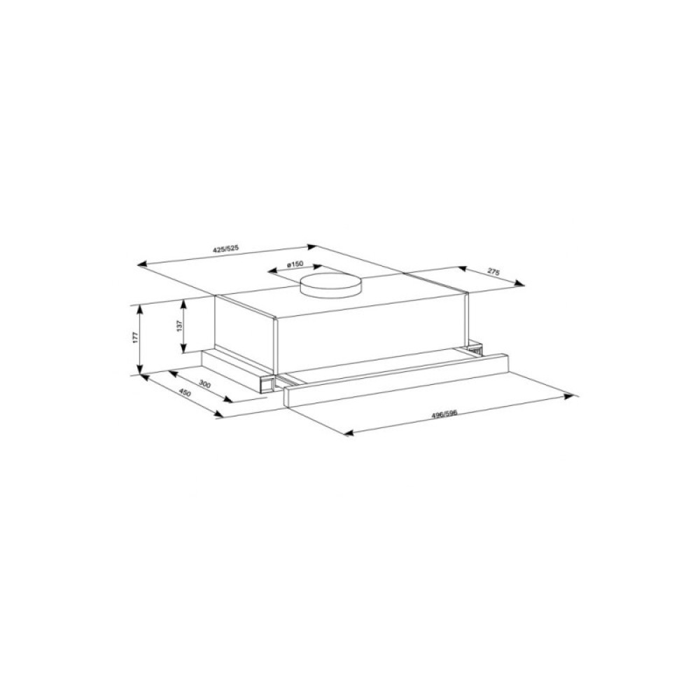 Вытяжка кухонная Eleyus BREEZE 700 50 IS