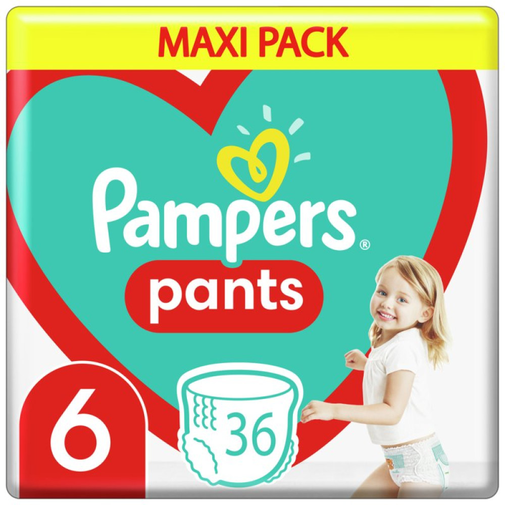 Подгузник Pampers трусики Pants Giant Размер 6 (15+ кг) 36 шт. (8006540069028) Подгузник Pampers трусики Pants Giant Размер 6 (15+ кг) 36 шт. (8006540069028)