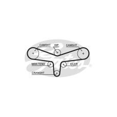 Ремень ГРМ Gates 5557XS