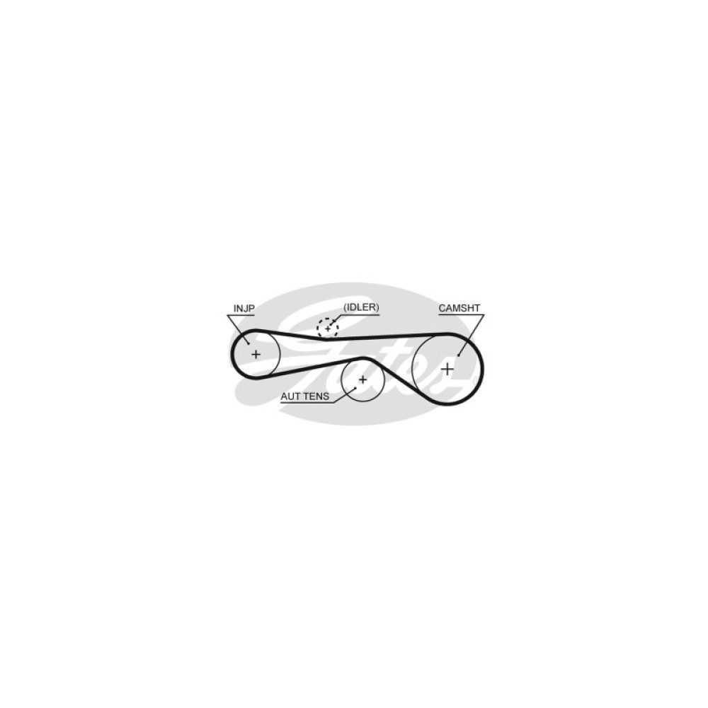 Ремень ГРМ Gates 5614XS