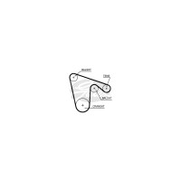 Ремень ГРМ Gates 5619XS