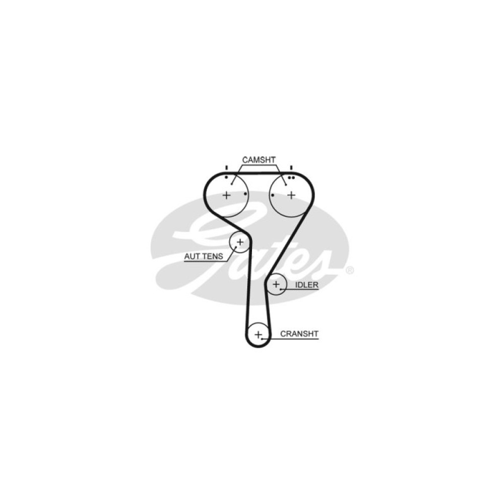 Ремень ГРМ Gates 5680XS