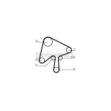 Ремень ГРМ CONTITECH CT1136