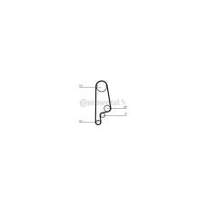 Ремінь ГРМ CONTITECH CT546