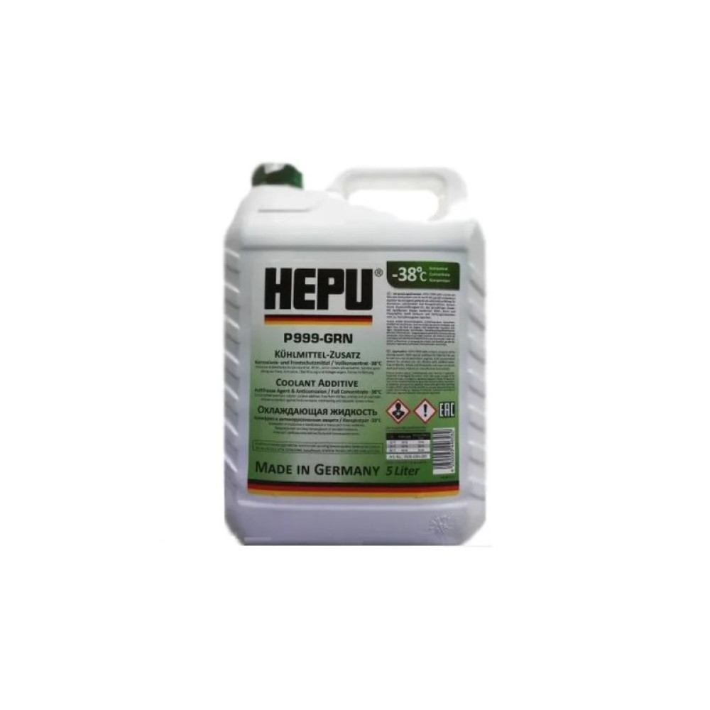 Антифриз HEPU концентрат зеленый 5 л. (107301)