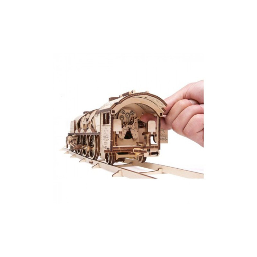 Конструктор Ugears Локомотив с тендером V-Экспресс (6333812) Конструктор Ugears Локомотив с тендером V-Экспресс (6333812)