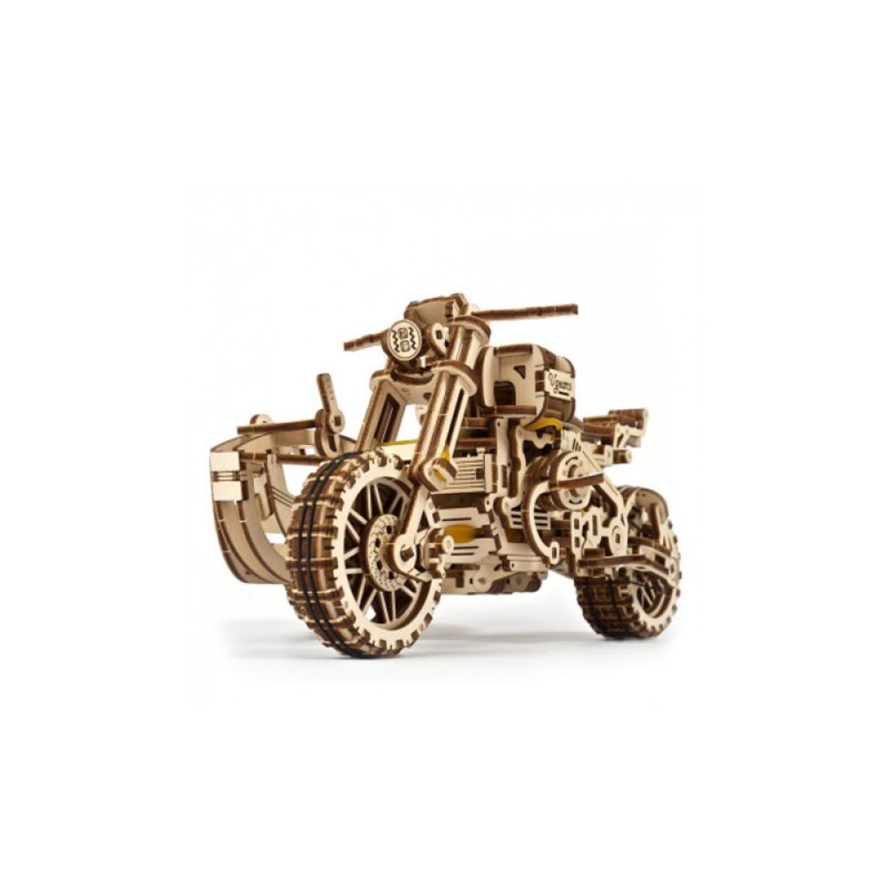 Конструктор Ugears Мотоцикл Scramber з коляскою (6336921) Конструктор Ugears Мотоцикл Scramber з коляскою (6336921)