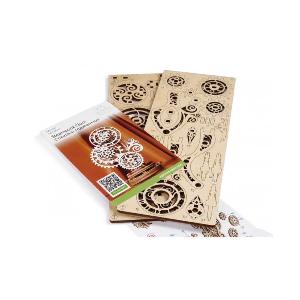 Конструктор Ugears Стимпанк-часы (6336241)