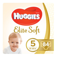 Подгузник Huggies Elite Soft 5 (15-22 кг) Giga 84 (5029053578149) Подгузник Huggies Elite Soft 5 (15-22 кг) Giga 84 (5029053578149)