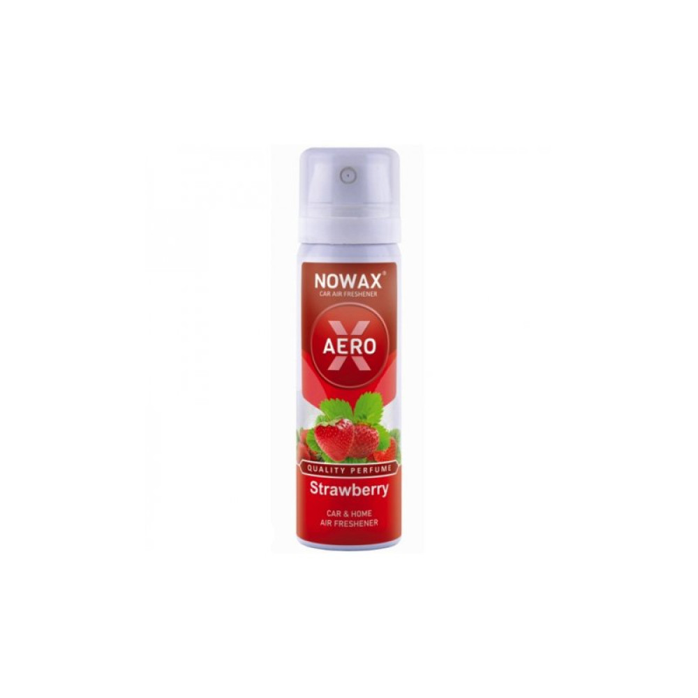 Ароматизатор для автомобіля NOWAX X Aero Strawberry, 75мл (NX06508)
