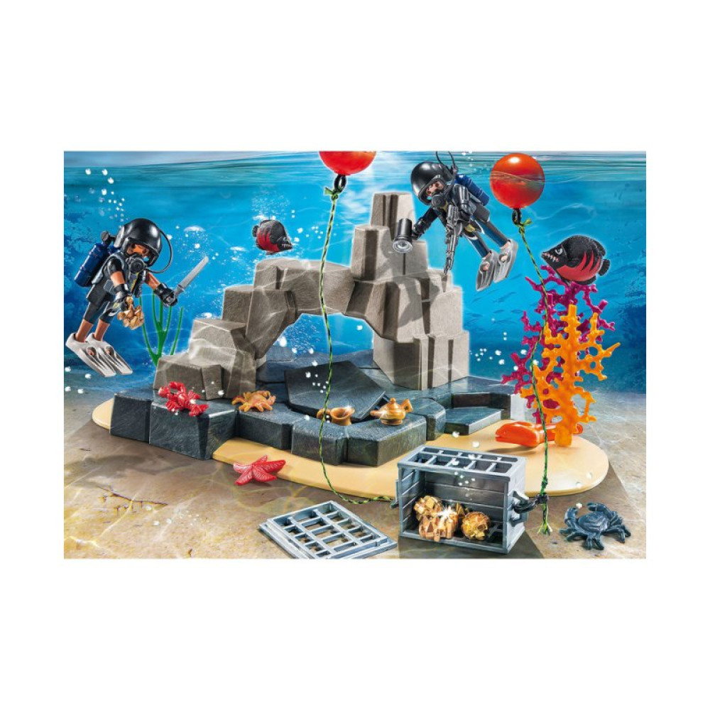 Конструктор Playmobil Super Set Тактические водолазы (6336463)