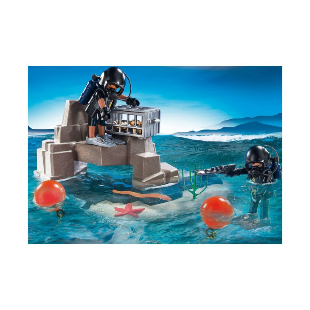 Конструктор Playmobil Super Set Тактические водолазы (6336463)