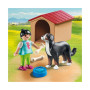 Конструктор Playmobil Девушка и собака с будкой (6336565)