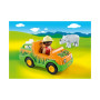 Конструктор Playmobil Джип с прицепом и носорогом (6336519)