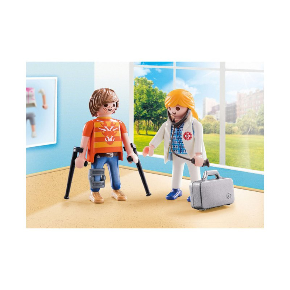 Конструктор Playmobil Доктор и пациент (6336482)
