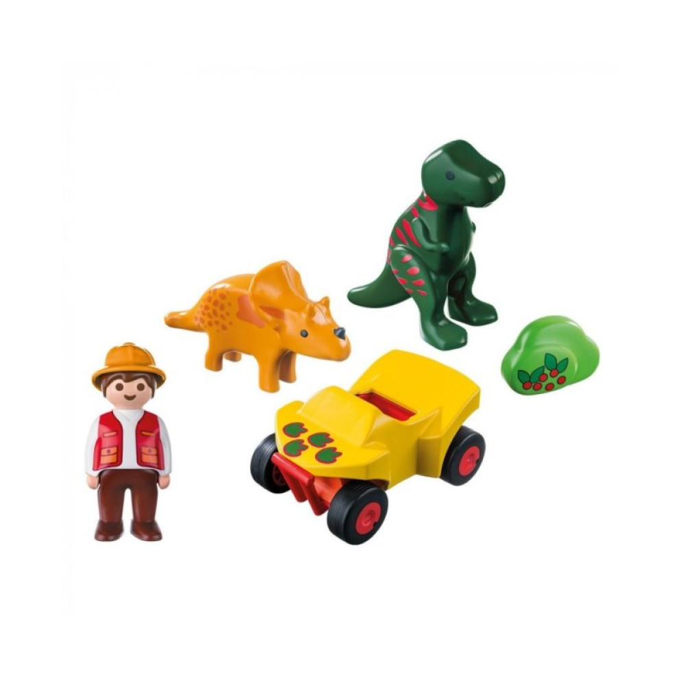 Конструктор Playmobil Исследователь с динозаврами (6081041)