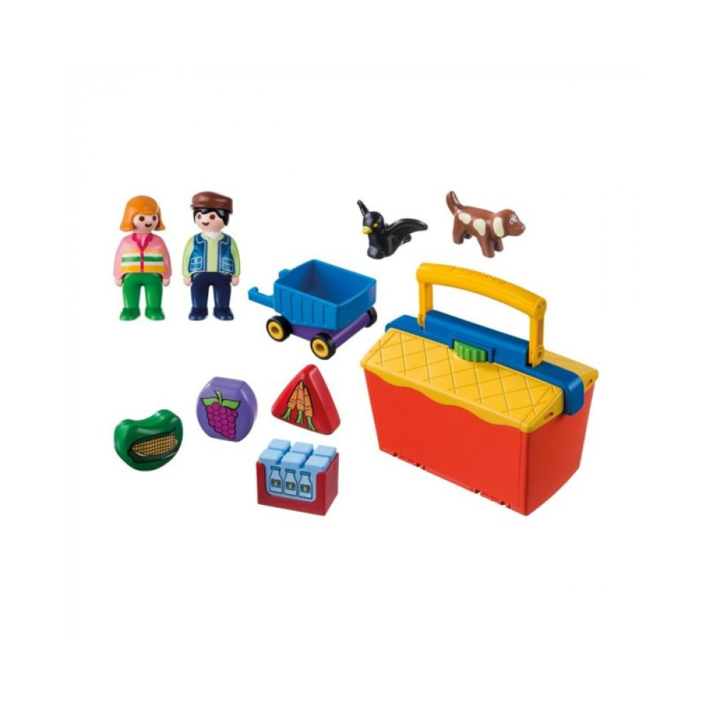 Конструктор Playmobil Переносной рынок (6081043)