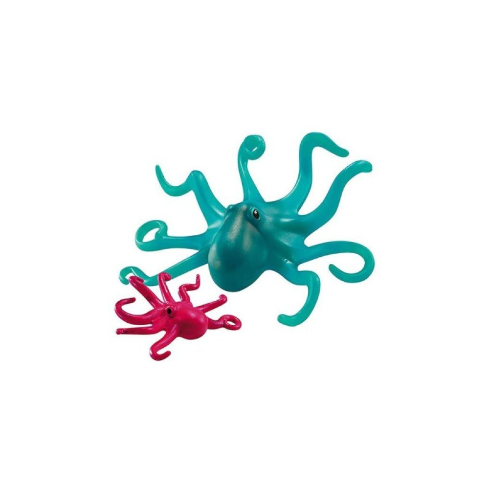 Конструктор Playmobil Осьминог с детёнышем (6081012)