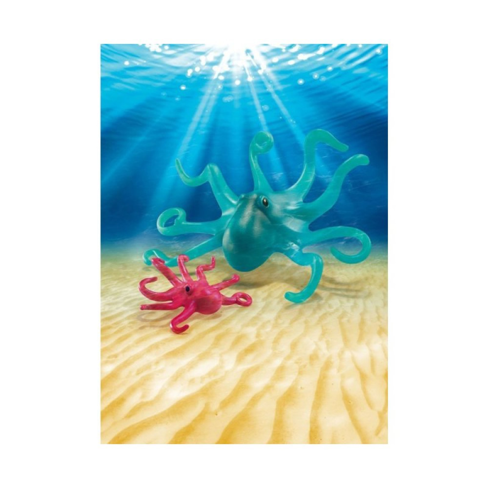 Конструктор Playmobil Осьминог с детёнышем (6081012)