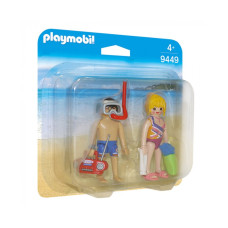 Конструктор Playmobil Відвідувачі пляжу (6336442)