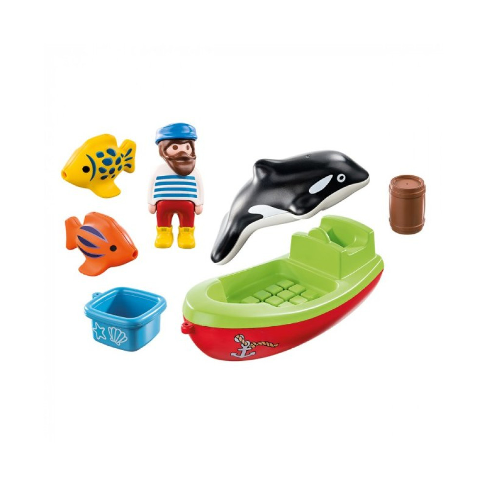 Конструктор Playmobil Рибак з човном (6336520)