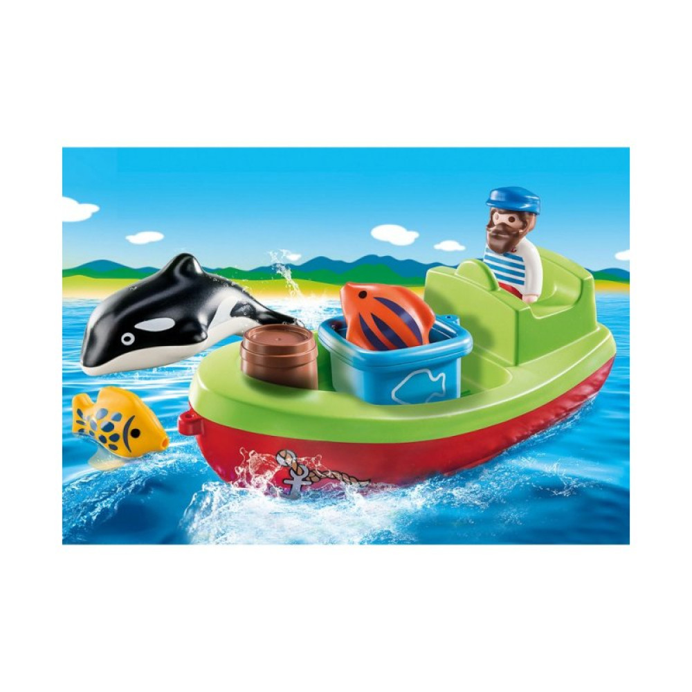 Конструктор Playmobil Рибак з човном (6336520)