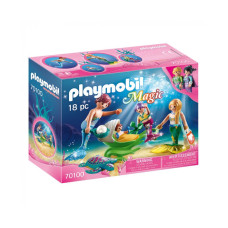 Конструктор Playmobil Семья с коляской-ракушкой (6336492)