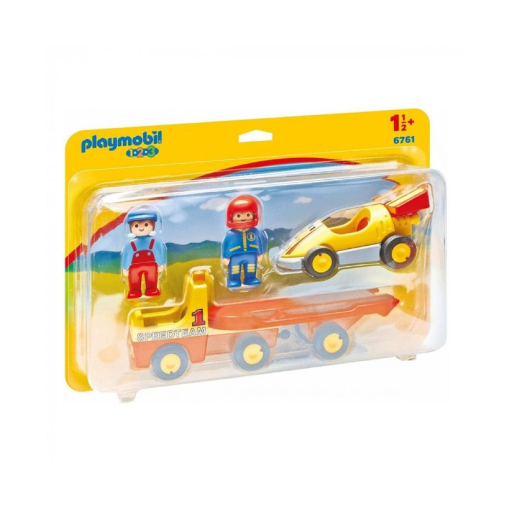 Конструктор Playmobil Эвакуатор с гоночной машиной (6009001)