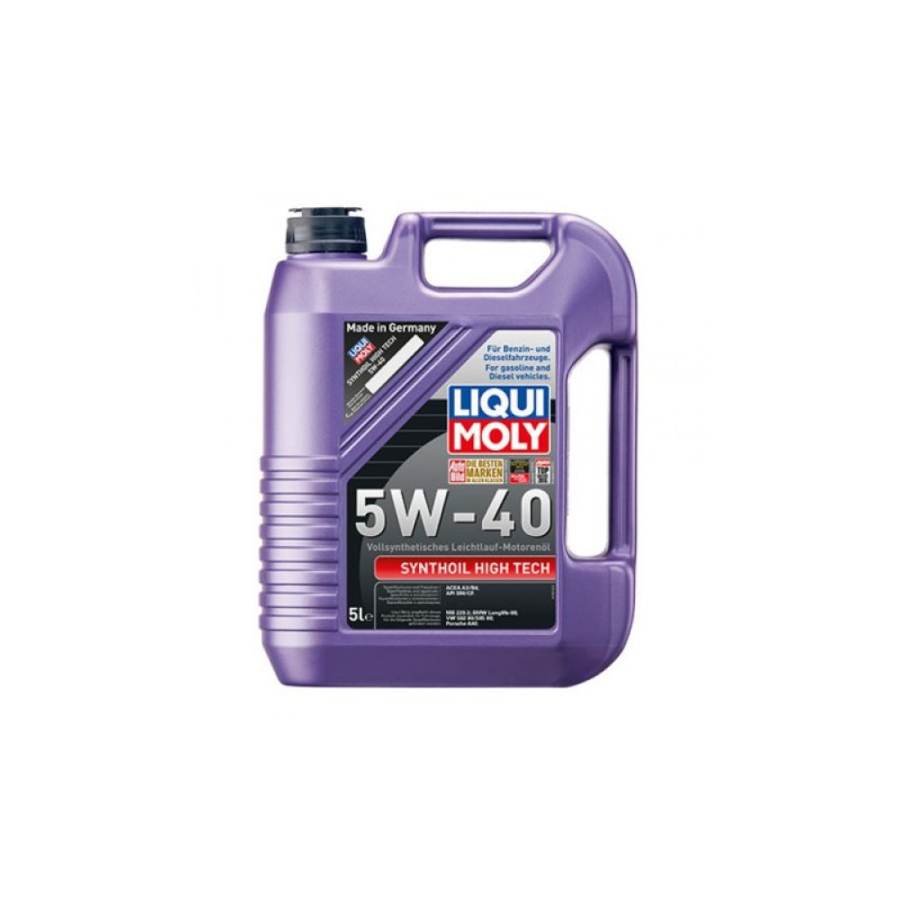 Моторное масло Liqui Moly Synthoil High Tech SAE 5W-40 5л. (1925)