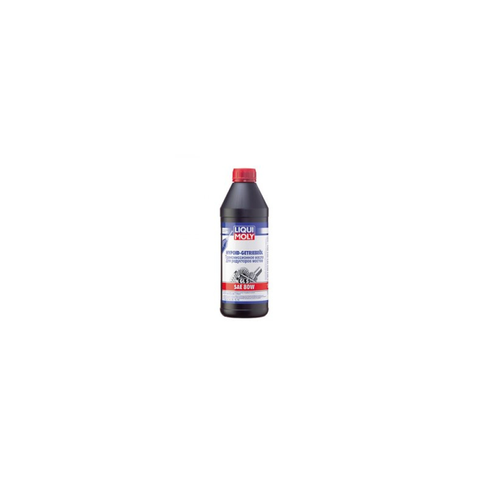 Трансмиссионное масло Liqui Moly Hypoid-Geriebeoil SAE 80W (GL5) 1л (1025)