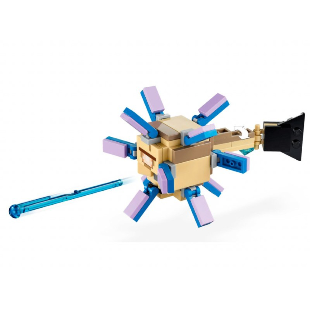 Конструктор LEGO Minecraft Битва со стражем 255 деталей (21180) Конструктор LEGO Minecraft Битва со стражем 255 деталей (21180)